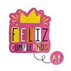 Piñata Feliz Cumpleaños Corona 1 Uni