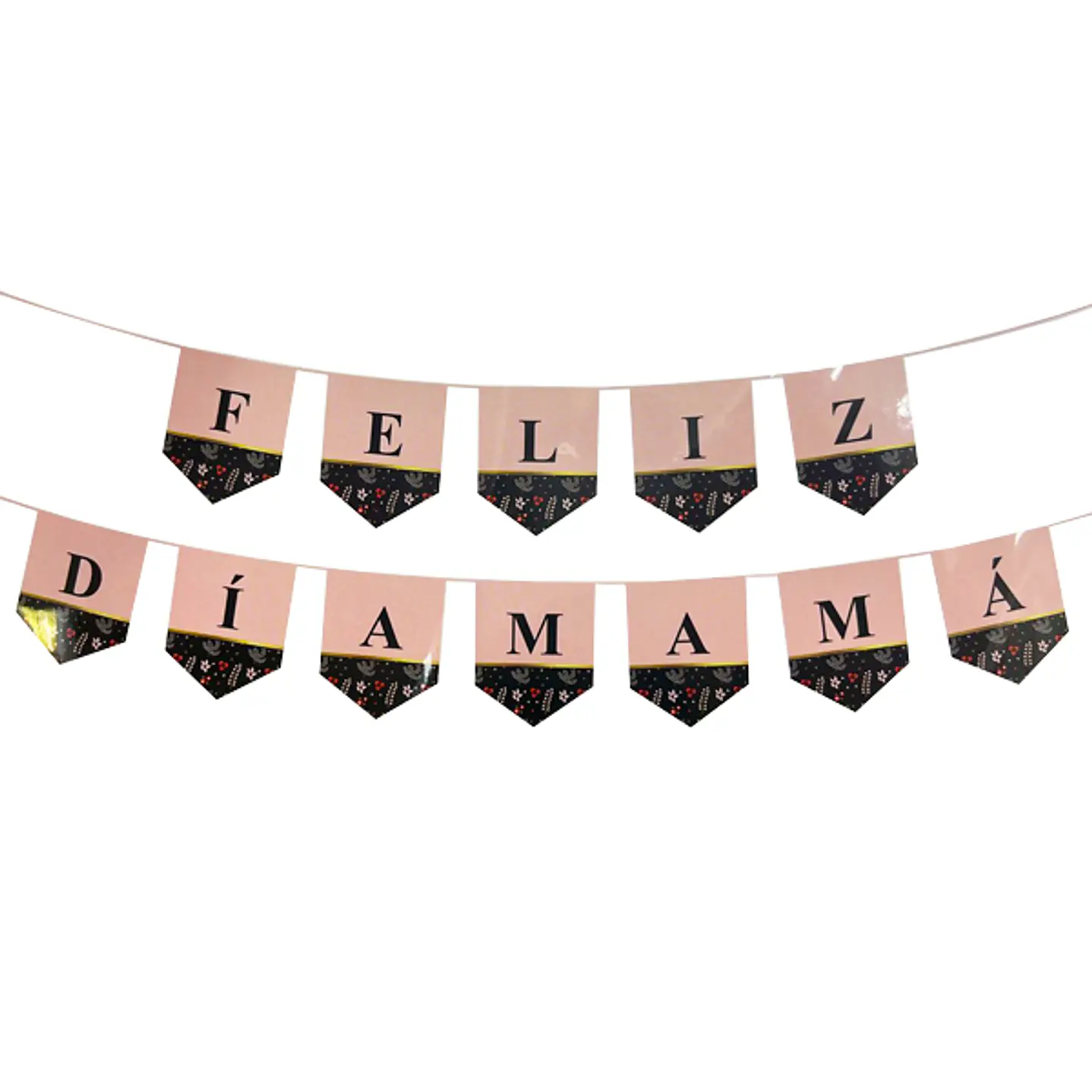 Guirnalda Banderines Feliz Día Mamá 1 Uni