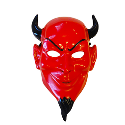 Máscara Roja Diablo 1 Uni