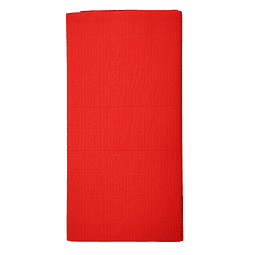 Mantel Papel Rojo 137x274cm 1 Uni