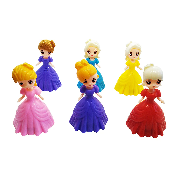 Princesas Fricción 6 Uni