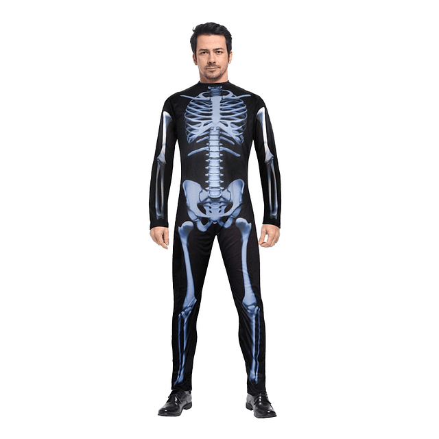 Disfraz Hombre Esqueleto Talla Unica 1 Uni