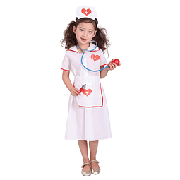 Disfraz Enfermera Talla 4-6 Años 1 Uni