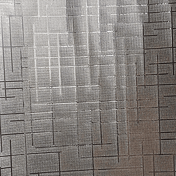 Mantel Metal Relieve 137x183cm Plateado 1 Uni