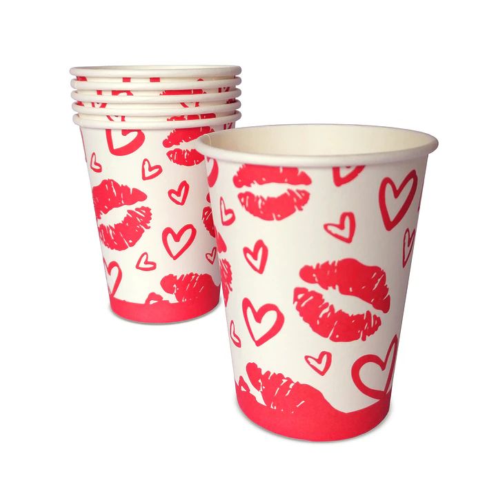 Vaso Kiss I Love 6 Uni  1