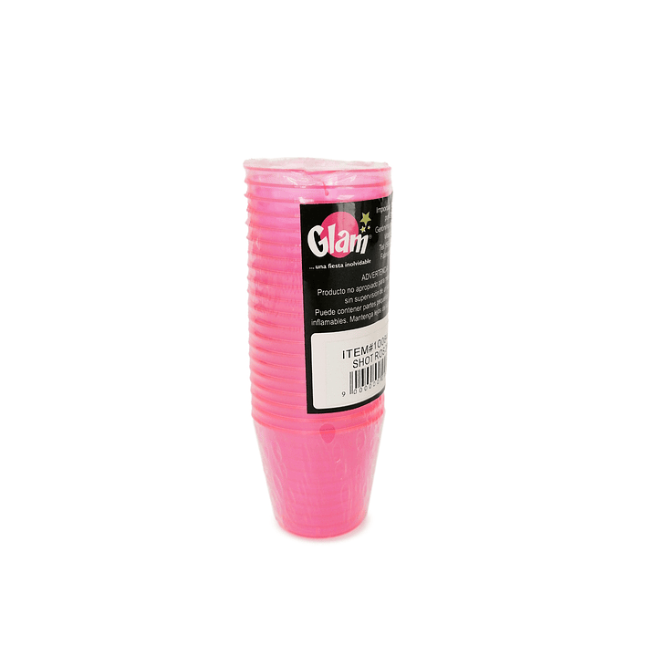 Vaso Shot Rosado 20 Uni 2