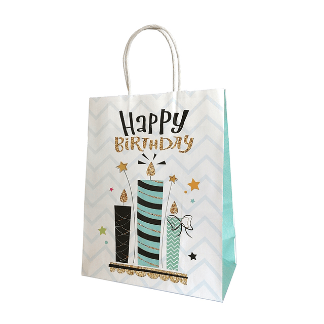 Bolsa Happy Birthday 27x21x11cm 1 Uni