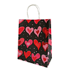 Bolsa Corazón Diseños/Surtidos 27x21x11cm 1 Uni