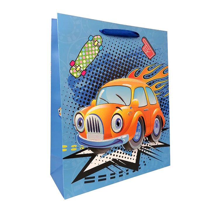 Bolsa Regalo Cars 32x26x10cm 1 Uni 2