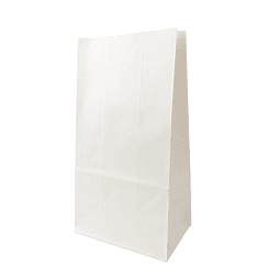 Bolsa Papel Blanca 24x13x8cm 12 Uni