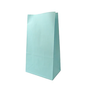 Bolsa Papel Celeste 24x13x8cm 12 Uni