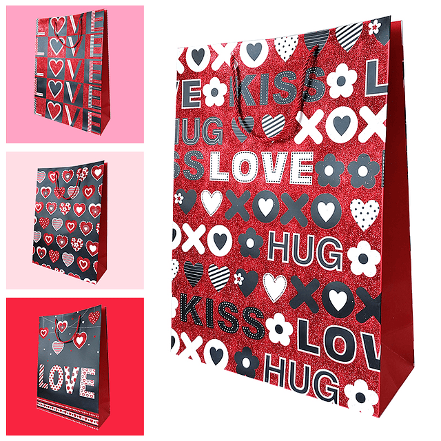 Bolsa Regalo Love R&B 40x31x12 1 Uni