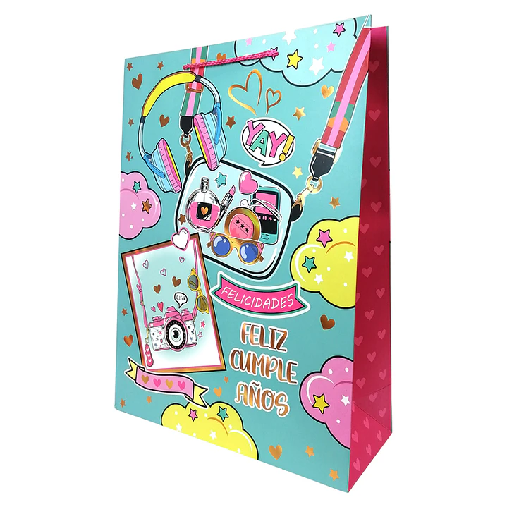 Bolsa Regalo Feliz Cumpleaños Inf 31x42x12cm Diseños/Surtidos 1 Uni 5