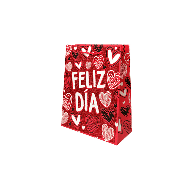 Bolsa Regalo Feliz Día 18x23x8cm Diseños/Surtidos 1 Uni