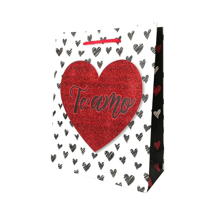 Bolsa Regalo Te Amo 18x23x8cm Diseños/Surtidos 1 Uni 2