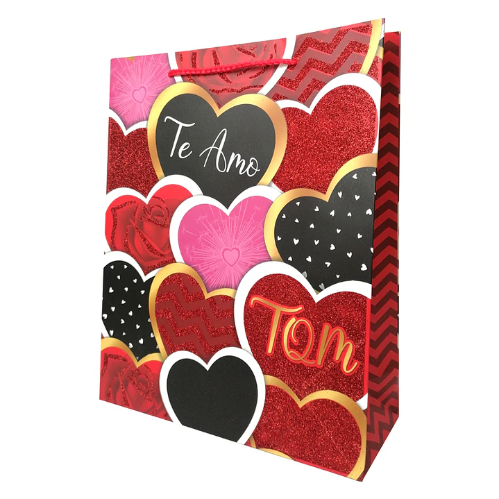 Bolsa Regalo Te Amo 26x32x10cm Diseños/Surtidos 1 Uni 5