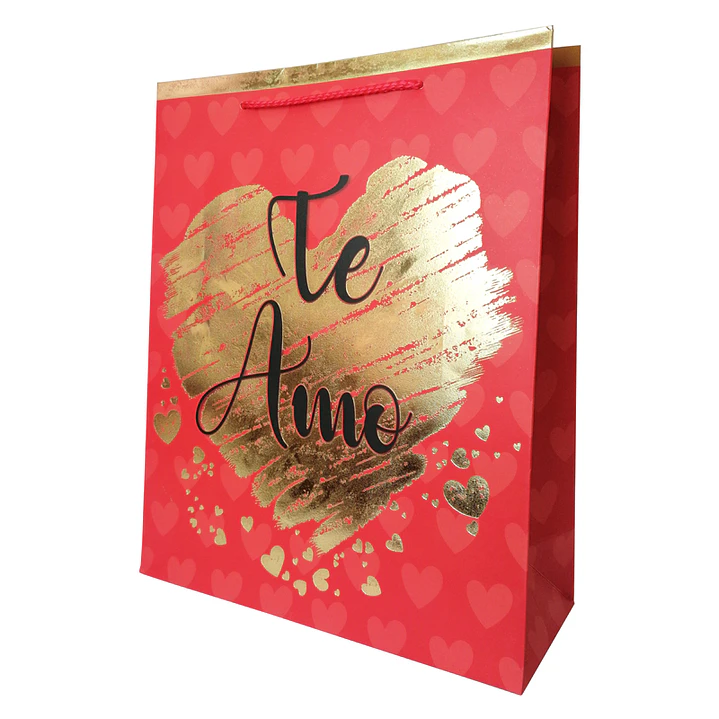 Bolsa Regalo Te Amo 26x32x10cm Diseños/Surtidos 1 Uni 3