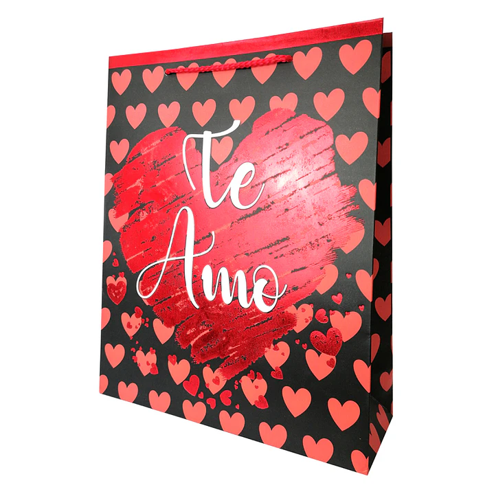 Bolsa Regalo Te Amo 26x32x10cm Diseños/Surtidos 1 Uni 4