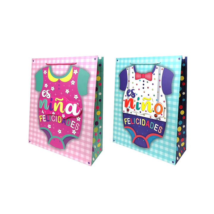 Bolsa Regalo Es Niñ@ 26x32x10cm Diseños/Surtidos 1 Uni 1
