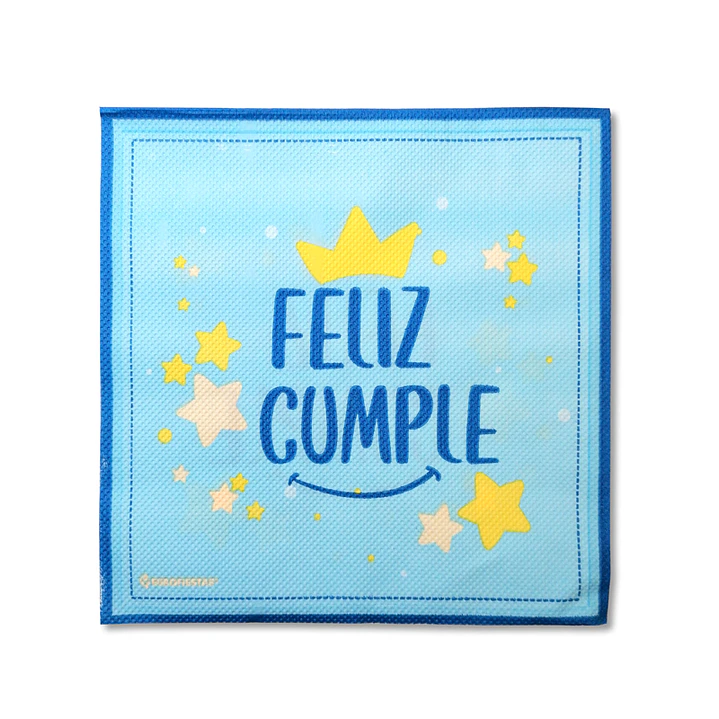 Servilleta Feliz Cumple Rey 20 Uni