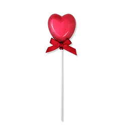 Topper Corazón Rojo Volúmen 20cm 1 Uni