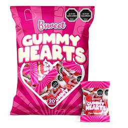 Bsweet- Gummy Hearts 20 Uni