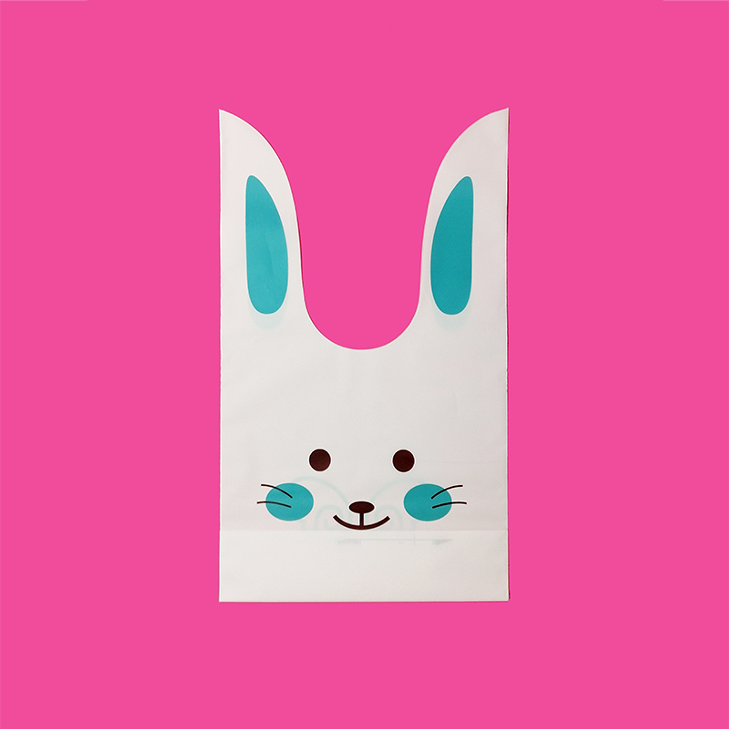 Bolsa Conejito Blanco 14x23cm 12 Uni 2