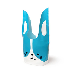 Bolsa Conejito Celeste 16x27cm 12 Uni