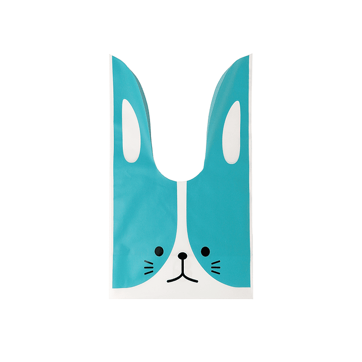 Bolsa Conejito Celeste 14x23cm 12 Uni 2