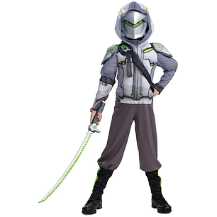 Disfraz Genji Overwatch 2 Talla 10/12 1 Uni