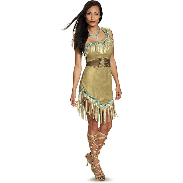 Disfraz Pocahontas Adulto Talla XL 1 Uni