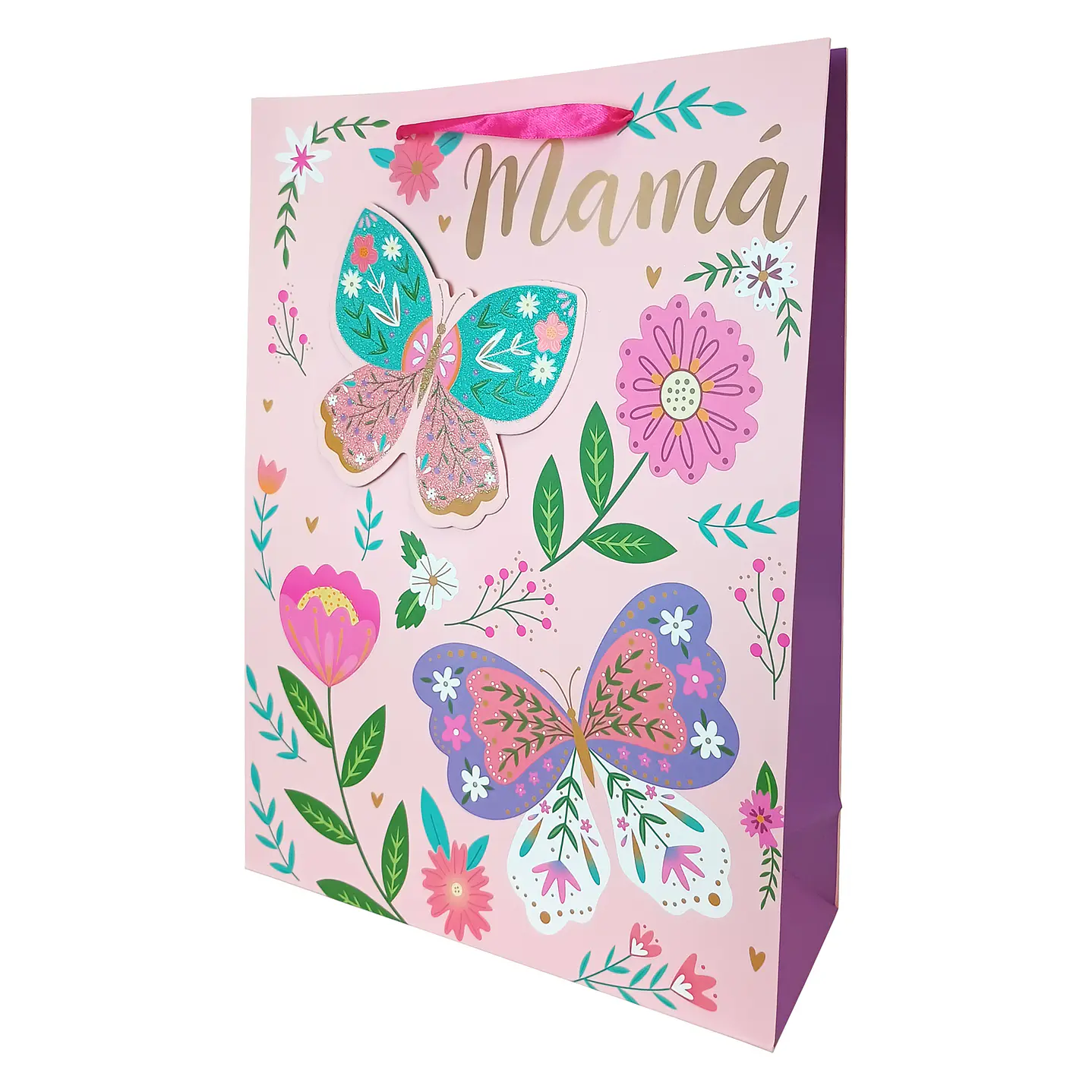 Bolsa Regalo Feliz Día Mamá Bca 31x42x12cm Diseños/Surtidos 1 Uni 5