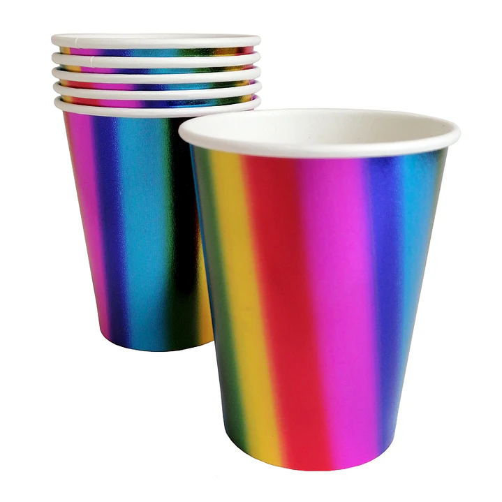 Vaso Metal Rainbow 6 Uni