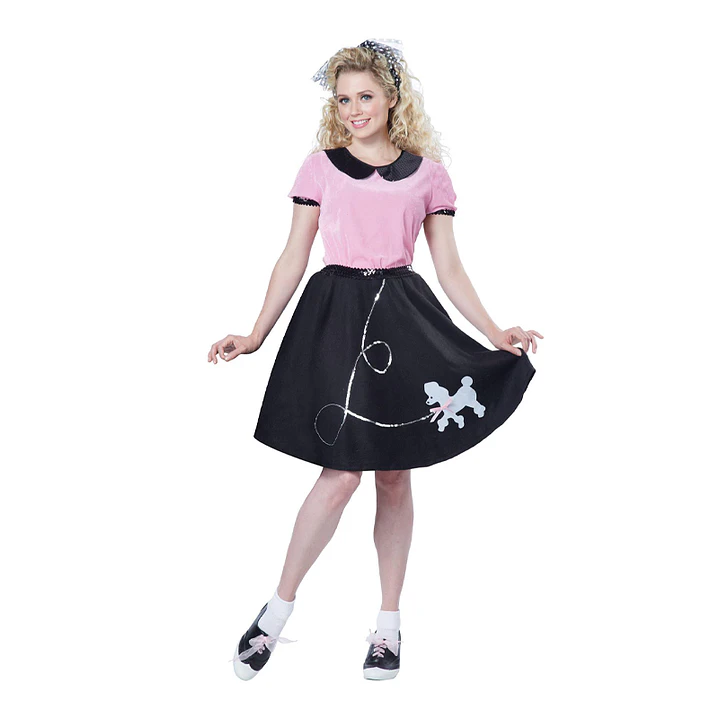 Disfraz Mujer Retro Pink Talla L 1 Uni