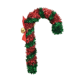 Deco Bastón Dulce Rojo/Verde