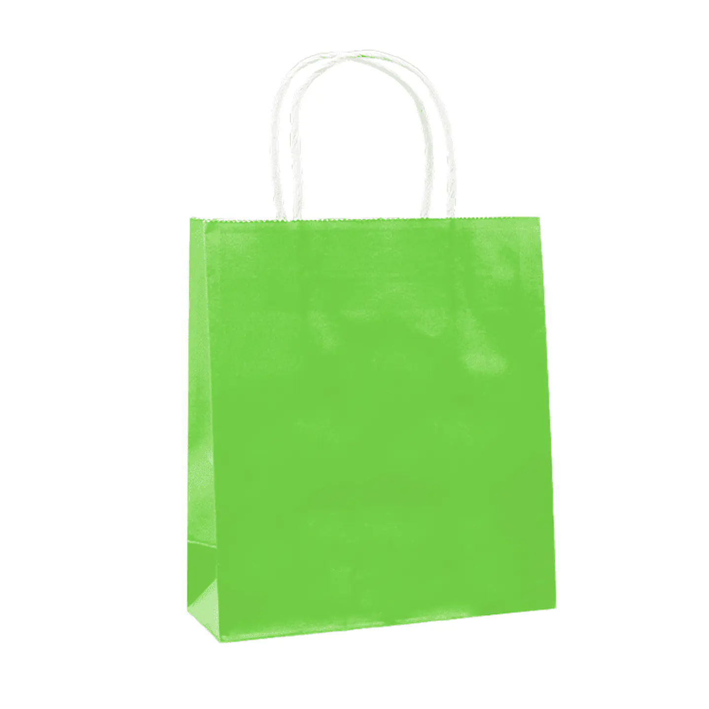 Bolsa Verde Lima 21x15x8cm 6 Uni