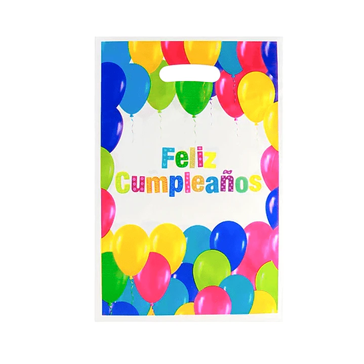 Bolsas Para Dulces Feliz Cumpleaños 10 Uni