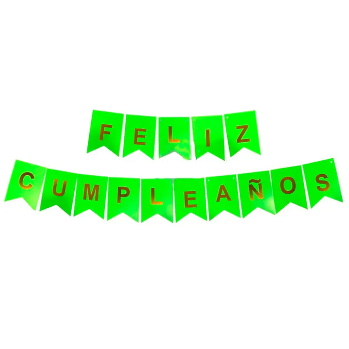 Guirnalda Fc Fluor Ver/Dor 1 Uni
