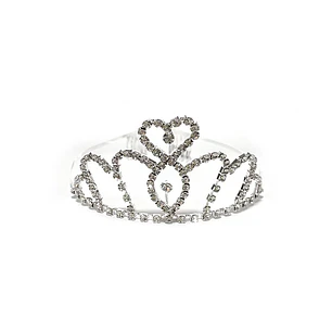 Tiara Metal Corazón 1 Uni