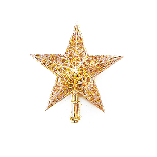 Estrella Arbol Dor 15X14Cm 1 Uni