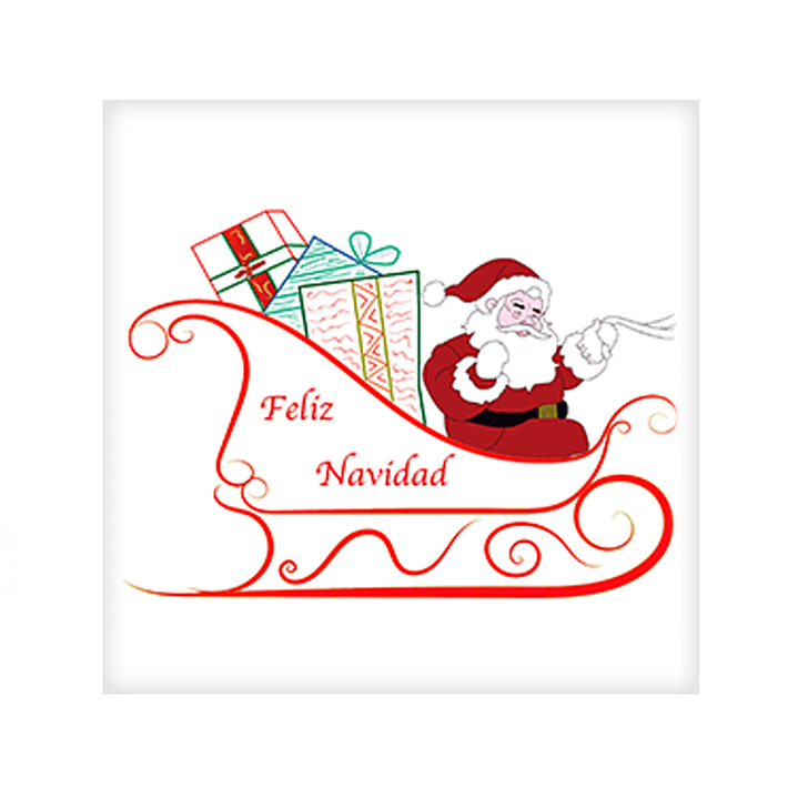 Servilleta Santa Trineo 20 Uni