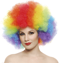 Peluca Afro Payaso 1 Uni