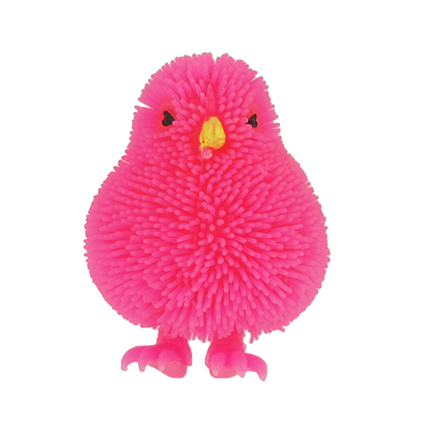 Pollito Puffer Con Luz Colores Surtidos 1 Uni