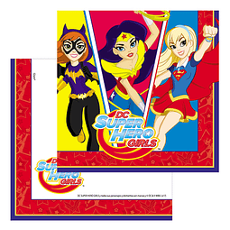 Servilletas Dc Super Hero Girls 12 Uni