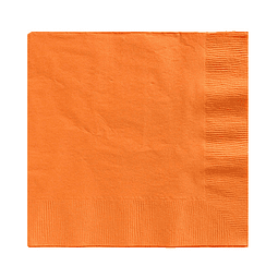 Servilleta Color Naranja 20 Uni