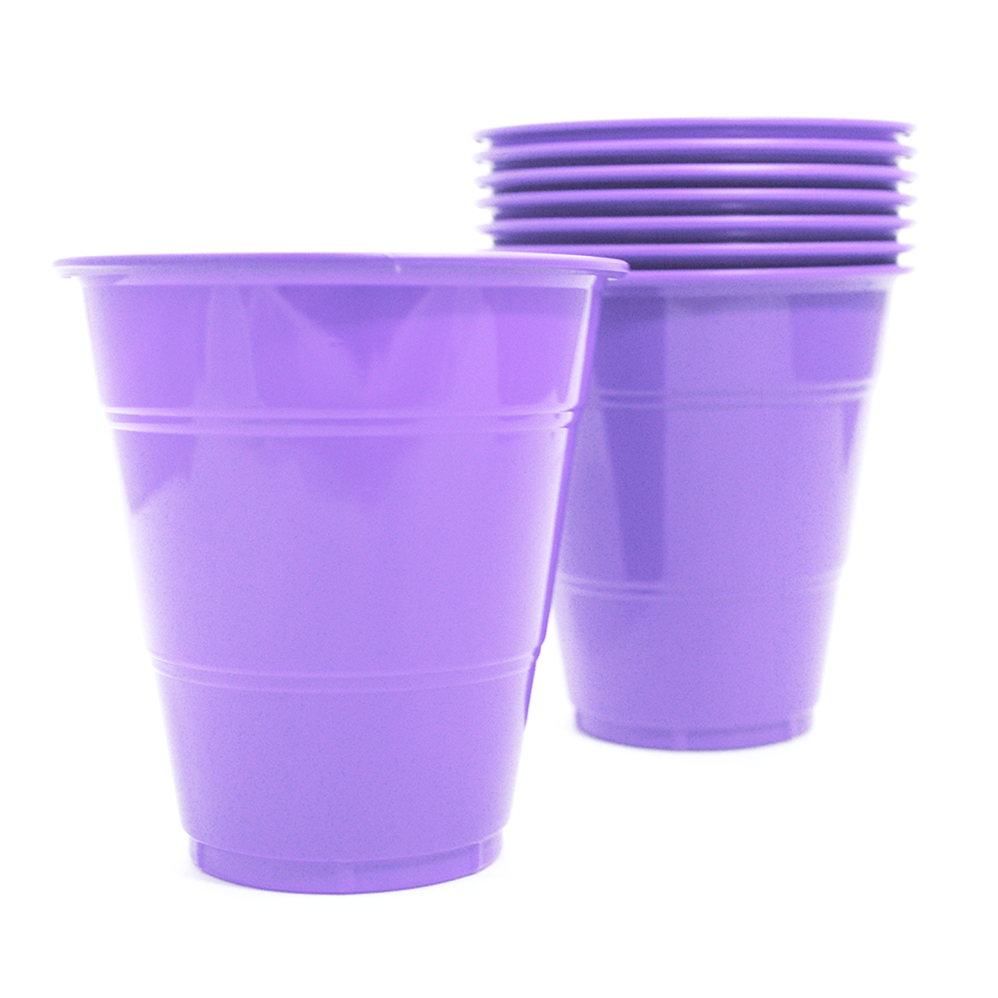 Vaso Plastico 350Cc Lila 10 Uni