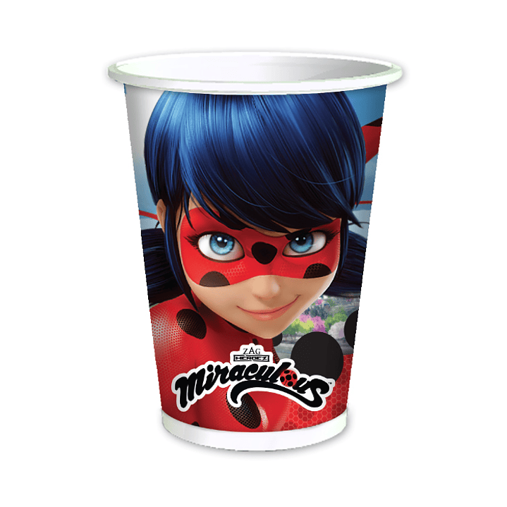 Vasos Ladybug 6 Uni