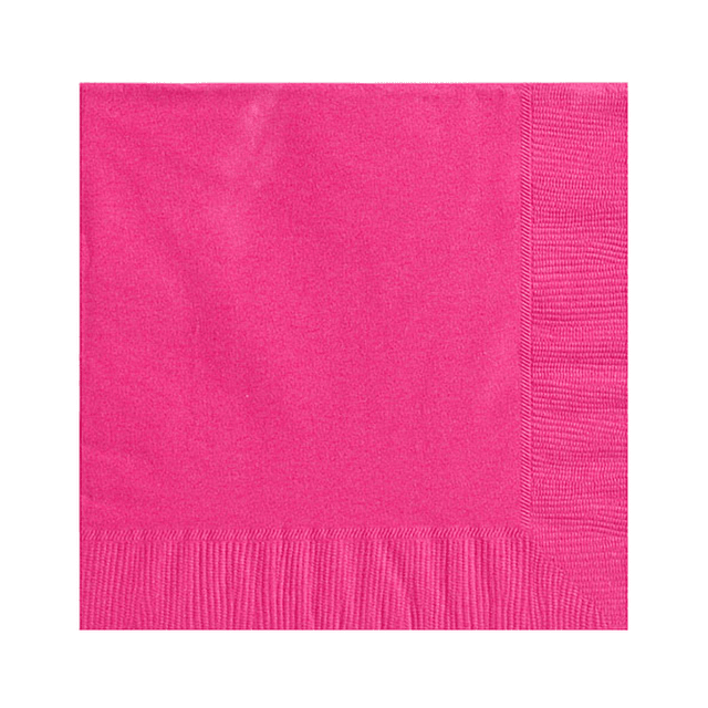 Servilleta Color Fucsia 20 Uni