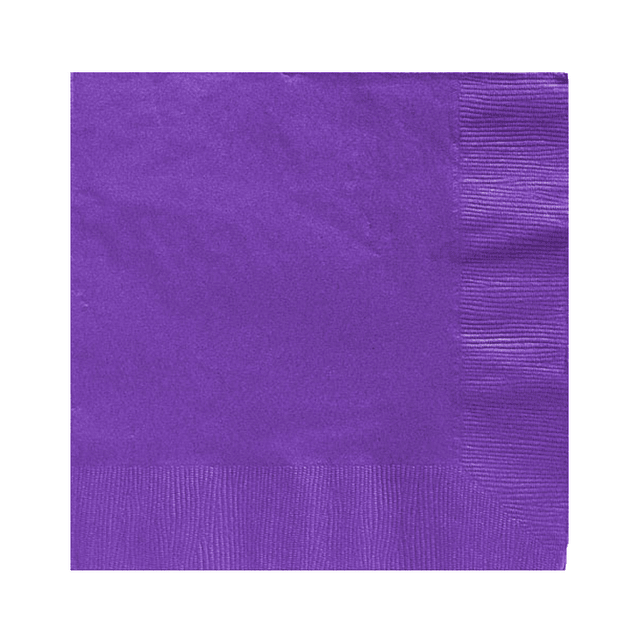Servilleta Color Violeta 20 Uni