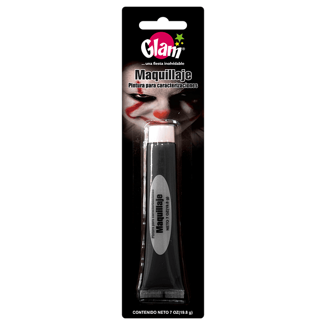 Maquillaje Rostro Y Cuerpo 20Gr Negro 1 Uni